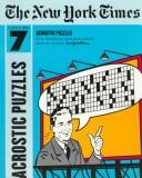 Cover of: The New York Times Acrostic Puzzles, Volume 7