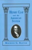 Cover of: Henry Clay And The American System