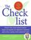 Cover of: The Checklist