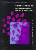 Cover of: Contemporary Argentinean Women Writers by 