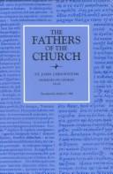 Cover of: Homilies on Genesis, 18-45 (The Fathers of the Church, 82) by Saint John Chrysostom