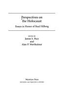 Cover of: Perspectives on the Holocaust: essays in honor of Raul Hilberg