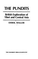 Cover of: The Pundits: British exploration of Tibet and Central Asia