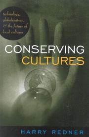 Cover of: Conserving Cultures by Harry Redner