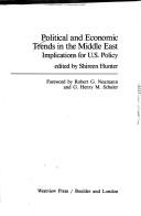 Cover of: Political and economic trends in the Middle East | 