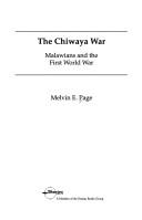 Chiwaya War by Page, Melvin E.