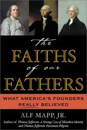 Cover of: The faiths of our fathers by Alf J. Mapp