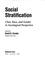 Cover of: Social stratification