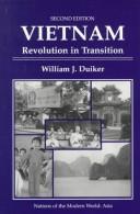 Cover of: Vietnam: revolution in transition