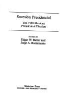 Cover of: Sucesion Presidencial by Edgar W. Butler
