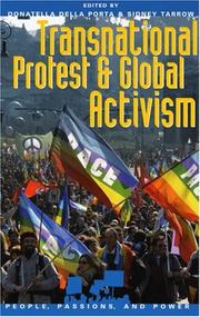 Cover of: Transnational Protest and Global Activism (People, Passions, and Power)