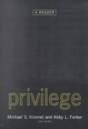 Cover of: Privilege: a reader