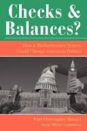 Cover of: Checks and Balances? by Paul Christopher Manuel, Anne Marie Cammisa