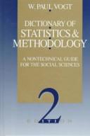 Cover of: Dictionary of Statistics & Methodology by W. Paul Vogt, W. Paul Vogt