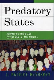 Cover of: Predatory States by J. Patrice McSherry
