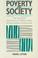 Cover of: Poverty and Society