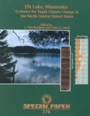 Elk Lake, Minnesota by J. Platt Bradbury, Walter E. Dean