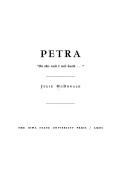 Cover of: Petra: "on this rock I will build ..."