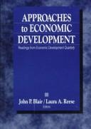 Cover of: Approaches to economic development: readings from Economic development quarterly