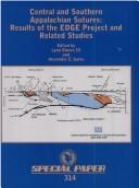 Cover of: Central and Southern Appalachian Sutures: Results of the Edge Project and Related Studies (Special Paper (Geological Society of America))
