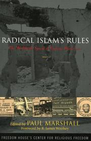 Cover of: Radical Islam's Rules by Paul Marshall