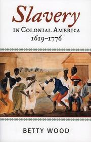 Cover of: Slavery in Colonial America, 1619-1776