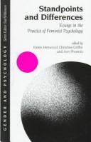 Cover of: Standpoints and Differences: Essays in the Practice of Feminist Psychology (Gender and Psychology series)