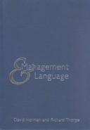 Cover of: Management and language | 