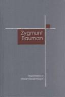 Cover of: Zygmunt Bauman by edited by Peter Beilharz.