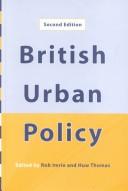 Cover of: British Urban Policy by 