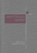 Cover of: J. F. Lyotard (SAGE Masters in Modern Social Thought series) by Derek Robbins