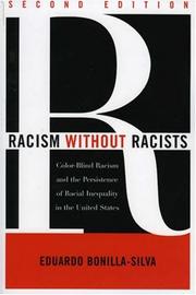 Cover of: Racism without Racists by Eduardo Bonilla-Silva