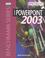 Cover of: Microsoft PowerPoint 2003 comprehensive