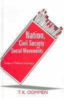 Cover of: Nation, Civil Society and Social Movements: Essays in Political Sociology