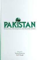 Cover of: Pakistan: democracy, development, and security issues