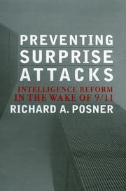 Cover of: Preventing Surprise Attacks by Richard A. Posner