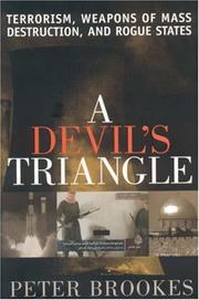 Cover of: A Devil's Triangle by Peter Brookes
