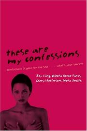 Cover of: These Are My Confessions