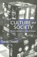 Cover of: Culture and Society by David Oswell