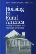 Cover of: Housing in rural America: building affordable and inclusive communities