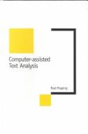 Cover of: Computer-assisted text analysis