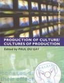 Cover of: Production of culture/cultures of production