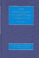 Cover of: Psychology of Individual Differences (SAGE Benchmarks in Psychology Series) by 