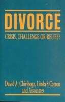 Cover of: Divorce by David Anthony Chiriboga