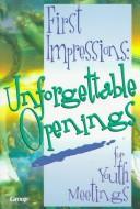 Cover of: First impressions by 