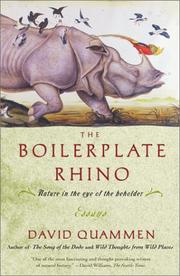 Cover of: The Boilerplate Rhino: Nature in the Eye of the Beholder