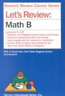 Cover of: Regents Math B Power Pack