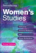 Cover of: Introducing Women's Studies by Victoria Robinson, Richardson, Diane