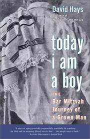 Today I Am a Boy by David Hays