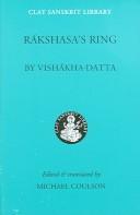 Cover of: Rákshasas Ring (Clay Sanskrit Library)